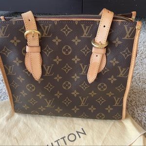 Louis Vuitton Popincourt Haut Monogram Canvas Shoulder Bag